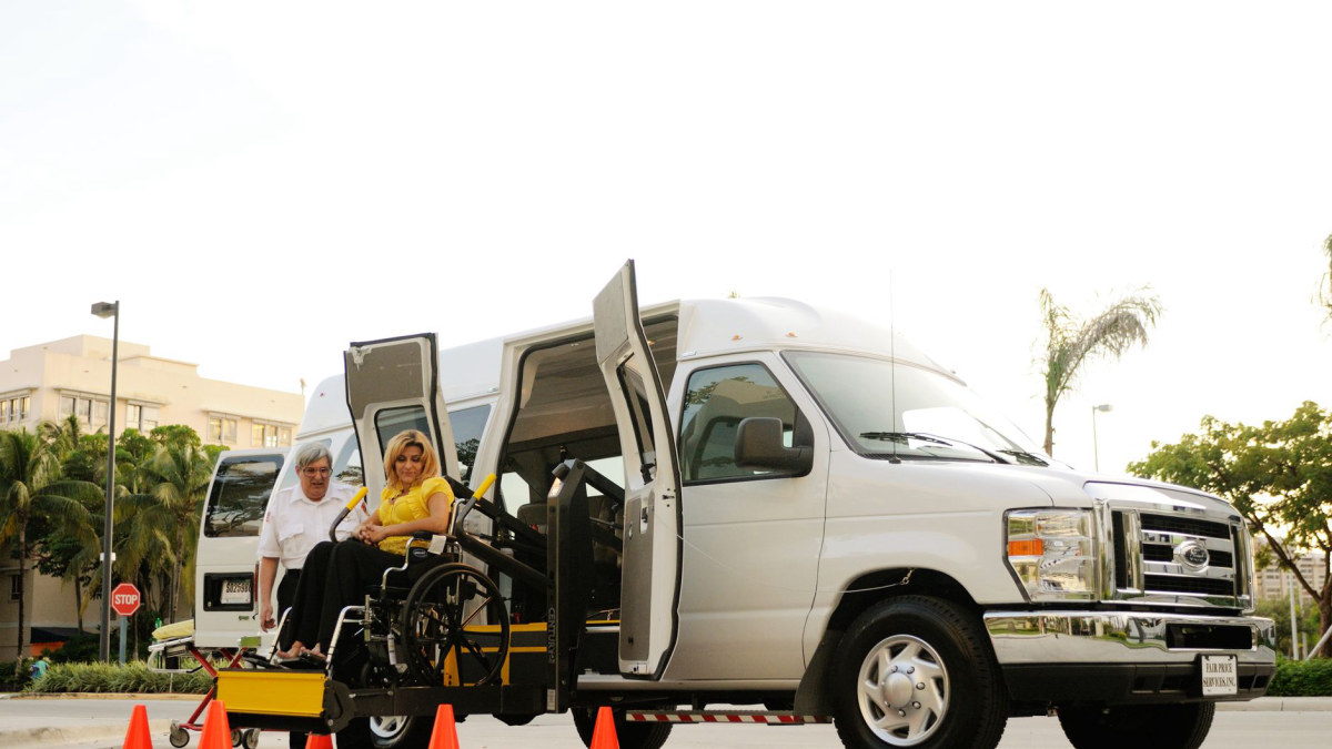 Accessible wheelchair transport vehicle